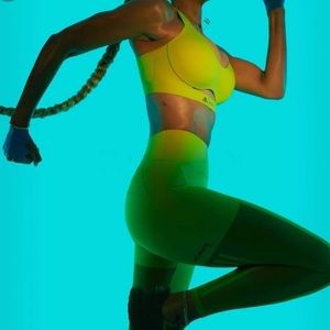 Never worn!!!! Adidas peloton Ivy Park BR Tape bra